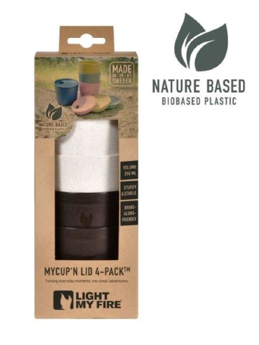 Light My Fire MyCup`n Lid Short 4-pack